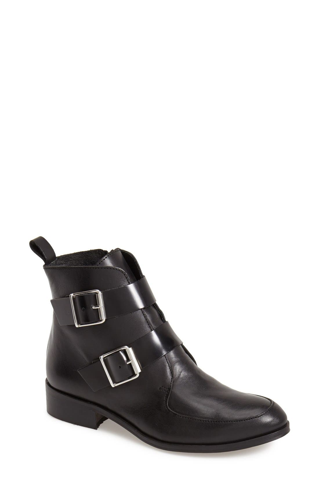 'Air' Double Strap Leather Ankle Boot (Women) Nordstrom