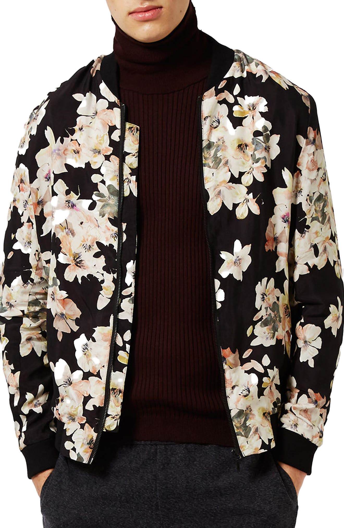 topman floral jacket