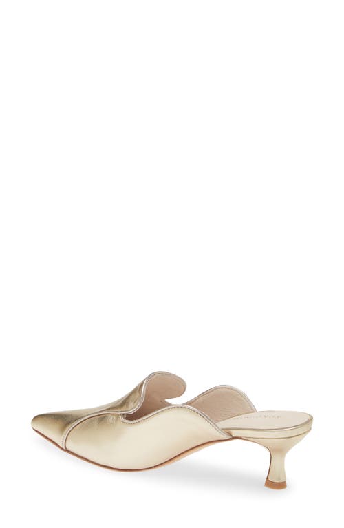 KOKO + PALENKI KOKO + PALENKI PARKER POINTED TOE KITTEN HEEL MULE