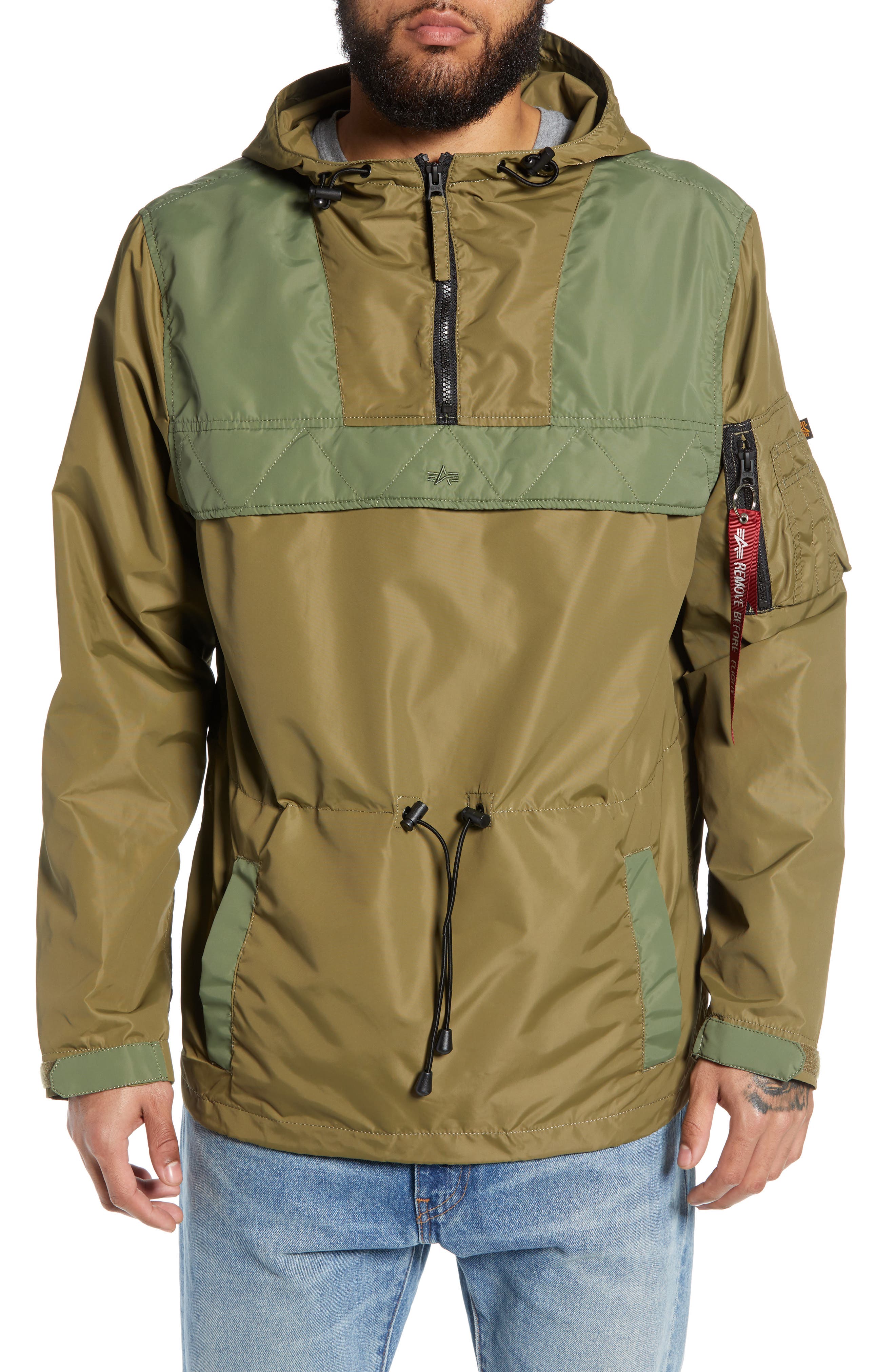 alpha industries hpo windbreaker anorak