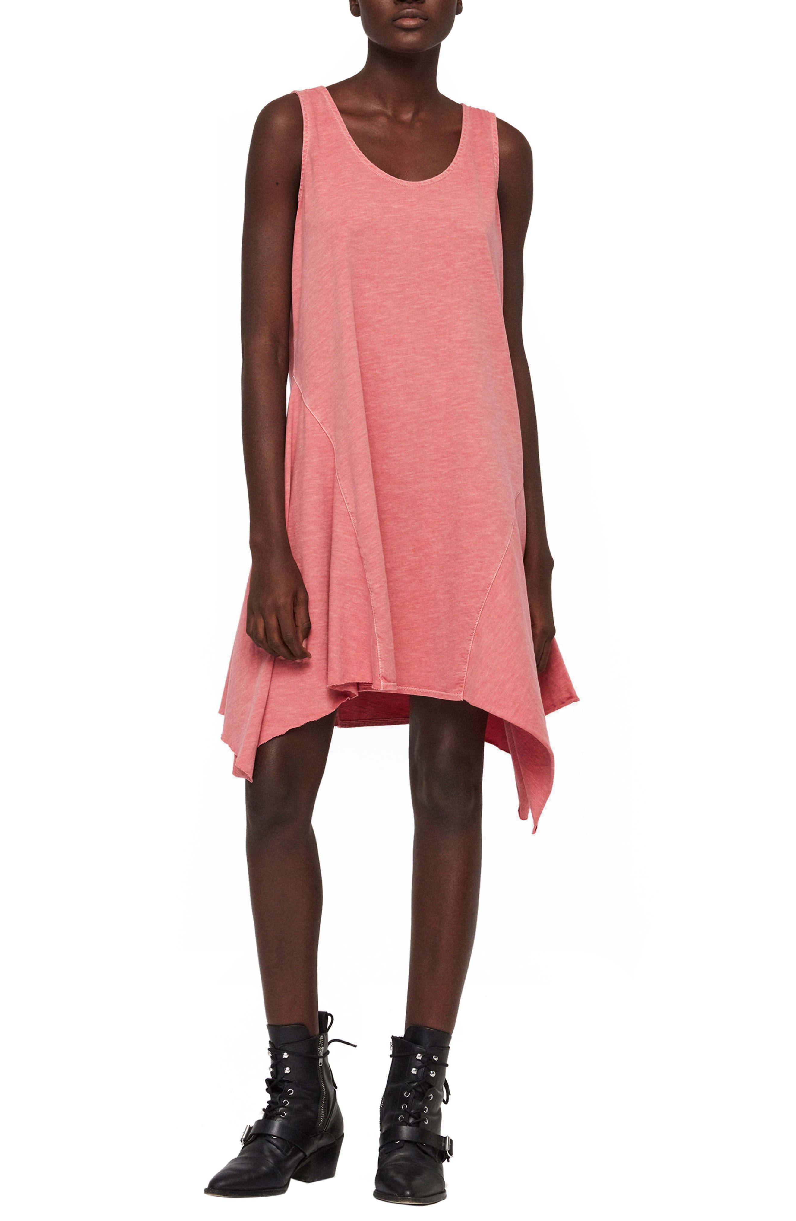Allsaints Dewar Shift Dress, Pink
