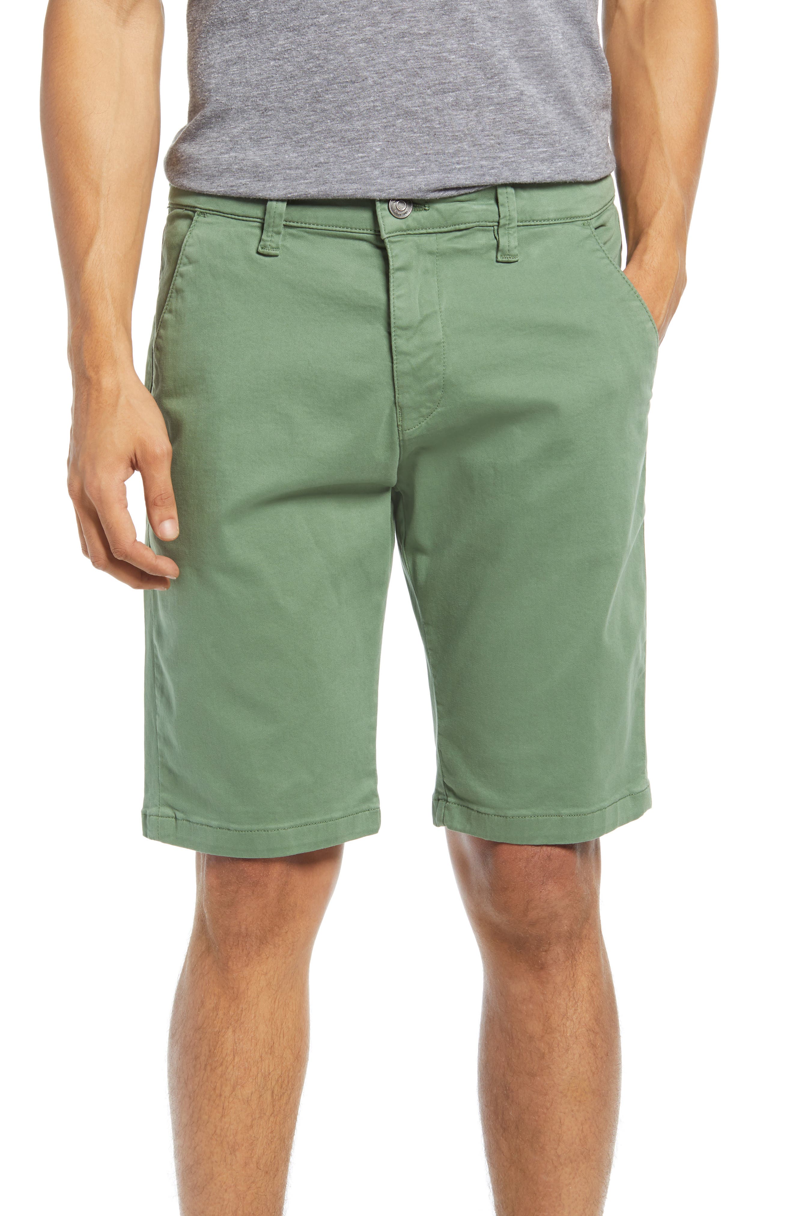 Mavi Mens Jacob Mid-Rise Slim Denim Shorts
