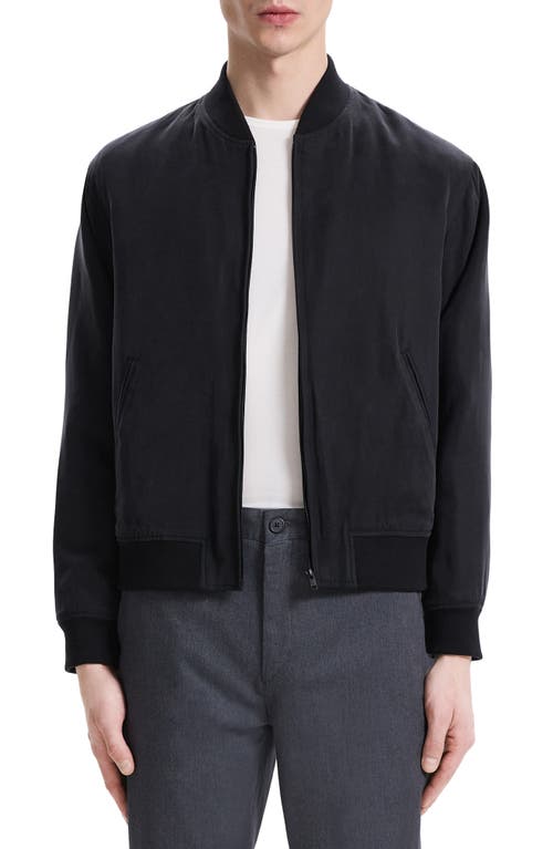 Theory Olivard Bomber Jacket Black at Nordstrom,