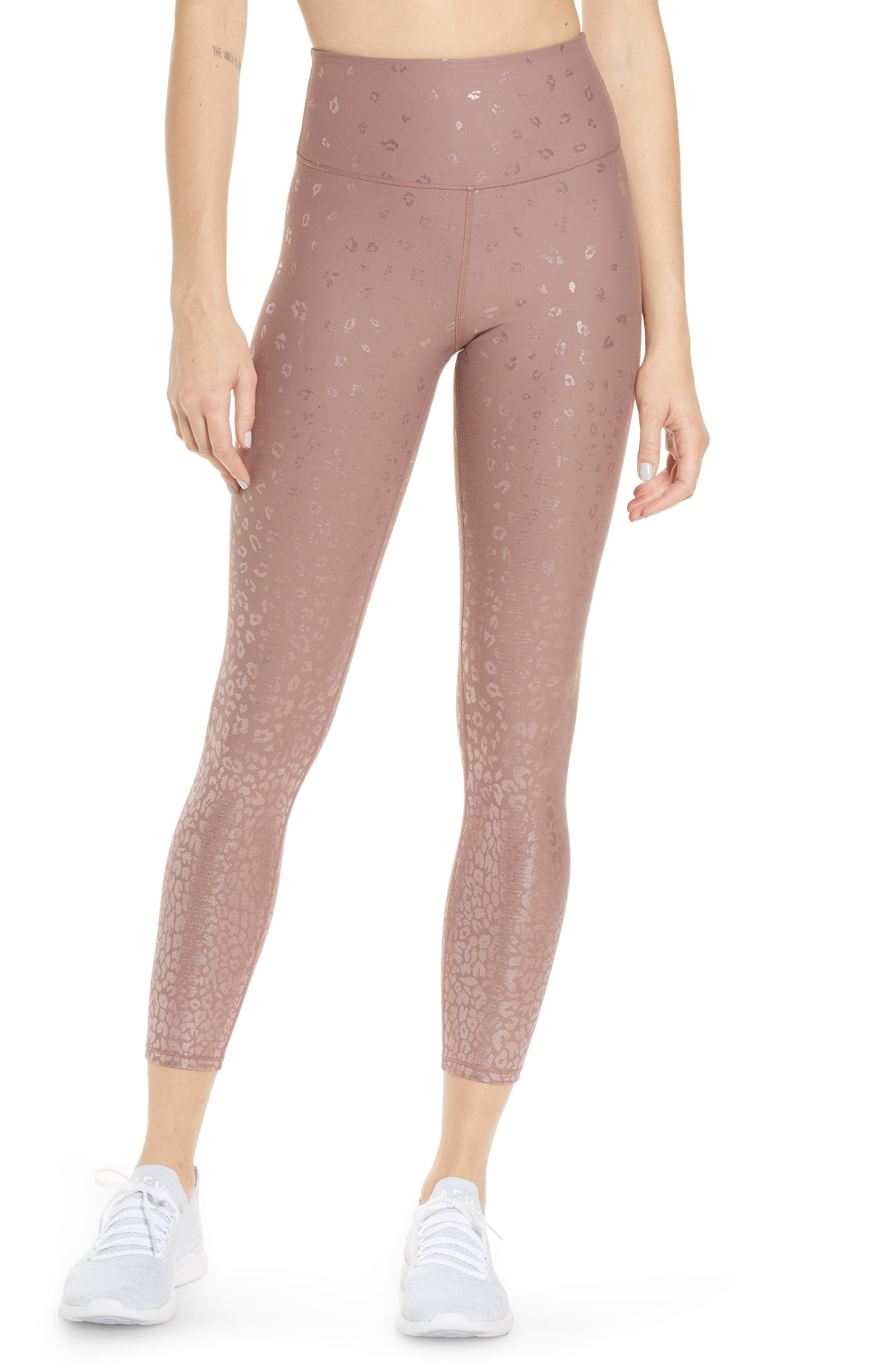 Glyder High Power Legging Print in Soft Blush/Rose Gold Triangle, $78, 12  Printed Leggings to Help You Make a Statement at the Gym - (Page 6)