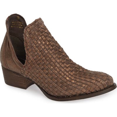 Very Volatile Bayview Woven Bootie, Brown