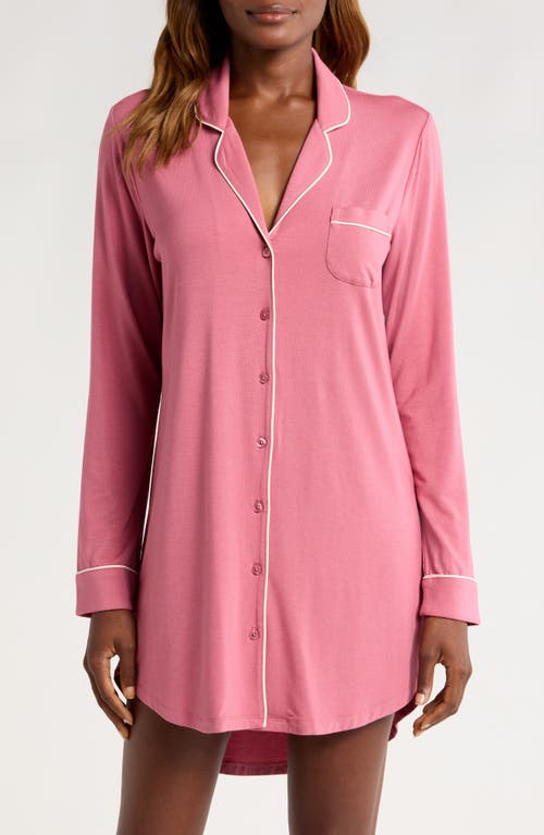 Shop Nordstrom Moonlight Eco Nightshirt In Pink Mauve