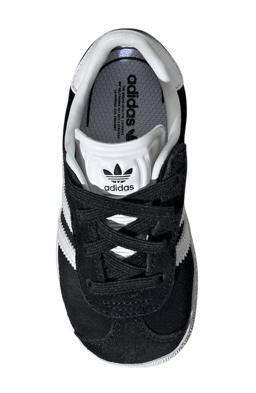 Shop Adidas Originals Adidas Kids' Gazelle Sneaker In Black/white