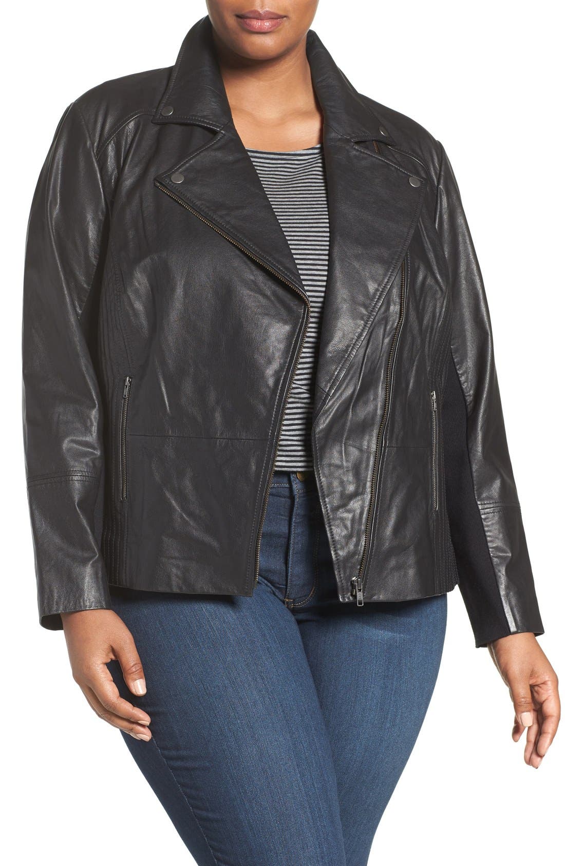 sejour leather jacket