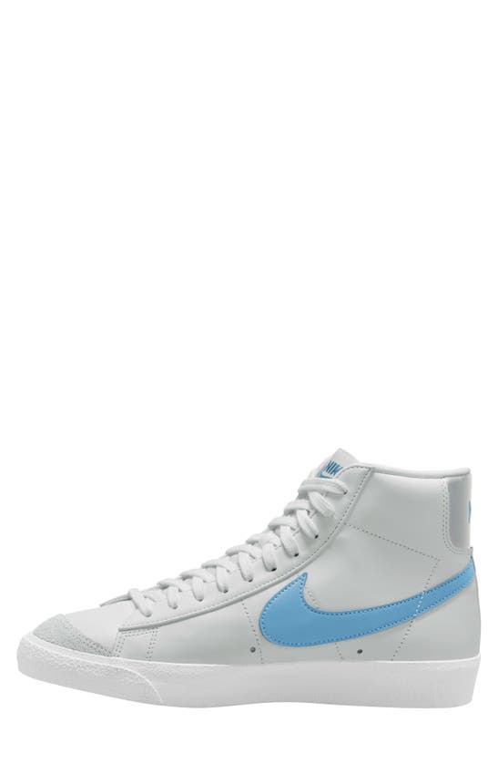 Shop Nike Blazer Mid '77 Vintage Sneaker In White/ Blue/ Photon Dust