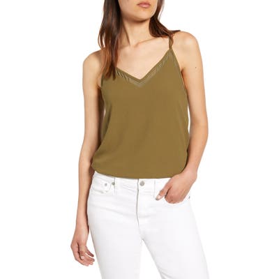 1.state Chiffon Inset Camisole
