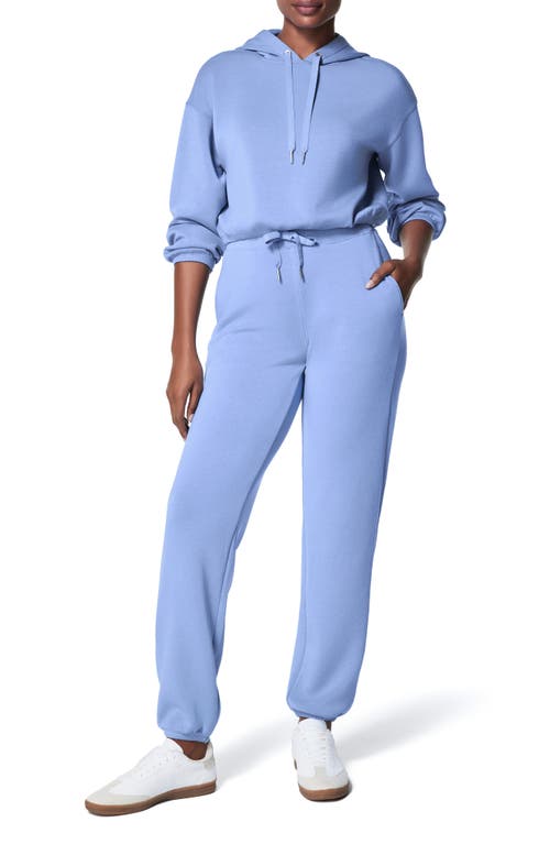 Shop Spanx ® Airessentials Crop Hoodie In Cornflower Blue