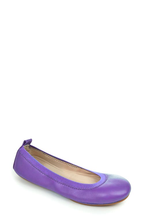 Yosi Samra Samara Ballet Flat In Meta Mauve