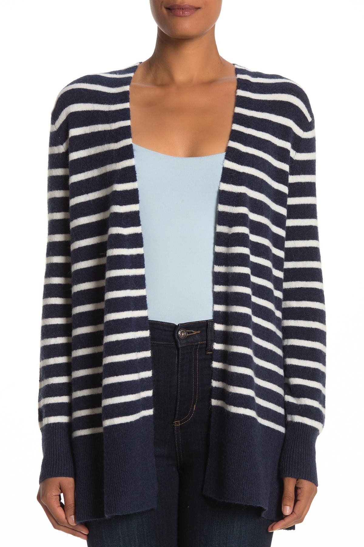 madewell cozy walker long cardigan