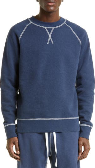 Sunspel navy online sweatshirt