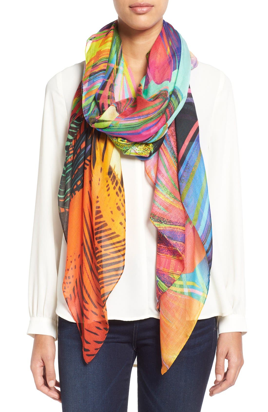 Chelsey Patterned Scarf Nordstrom