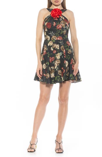 Alexia Admor Alexi Dress In Bold Floral