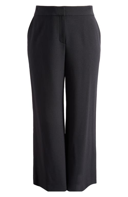 Tahari Asl Wide Leg Pants In Black