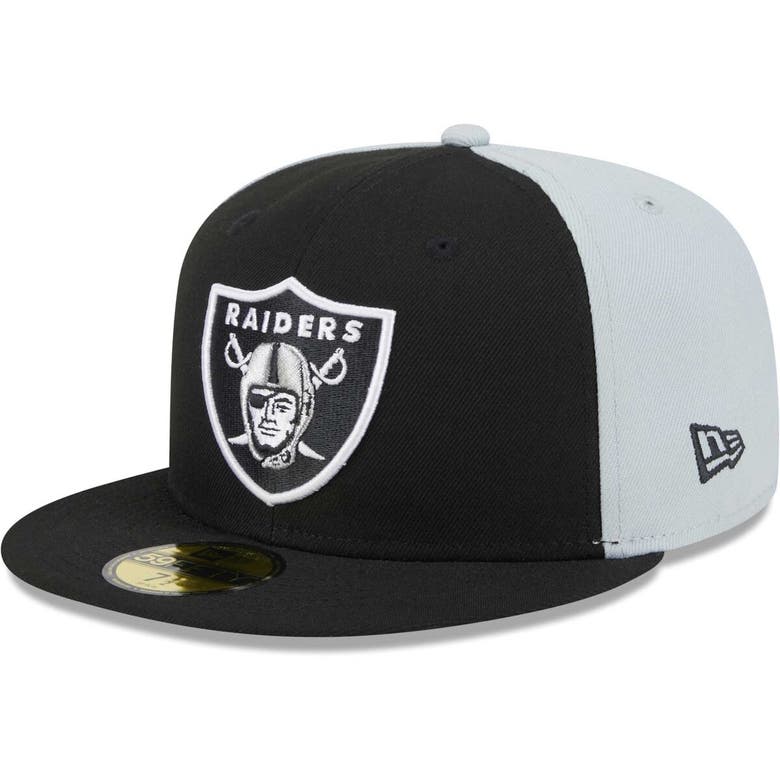Shop New Era Black Las Vegas Raiders Gameday 59fifty Fitted Hat