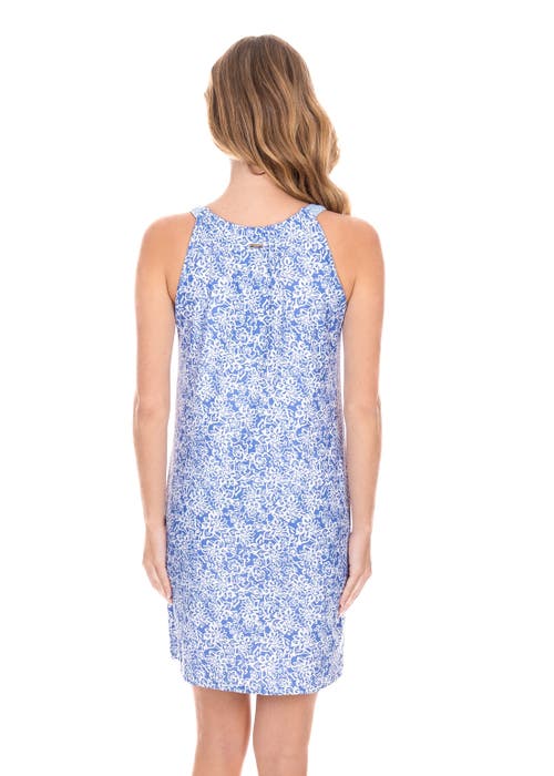 Shop Cabana Life Sleeveless Shift Dress In Lake Como