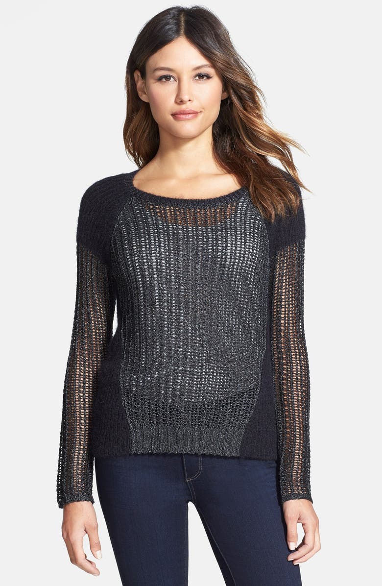 Eileen Fisher The Fisher Project 'Tarnished' Ballet Neck Layering ...