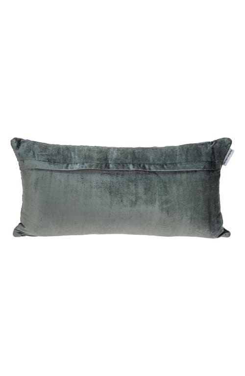 Parkland Collection Sora Quilted Throw Pillow In Charcoal