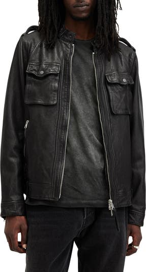 Allsaints kage leather jacket hotsell