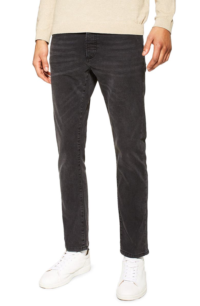 Topman Washed Stretch Slim Fit Jeans | Nordstrom