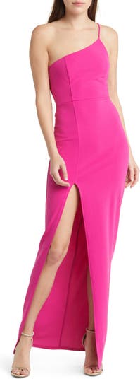 Lulus Keeper of My Heart One-Shoulder Gown | Nordstrom