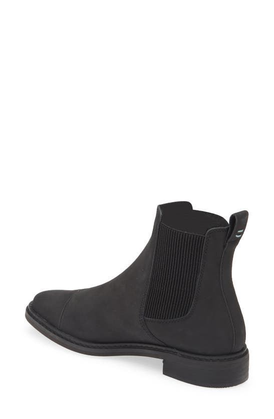 Toms Charlie Boot Womens Leather Pull On Ankle Boots In Black