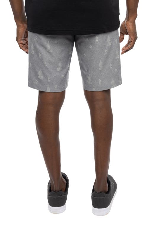 Travismathew Warmer Climates Stretch Performance Shorts In Heather Quiet Shade