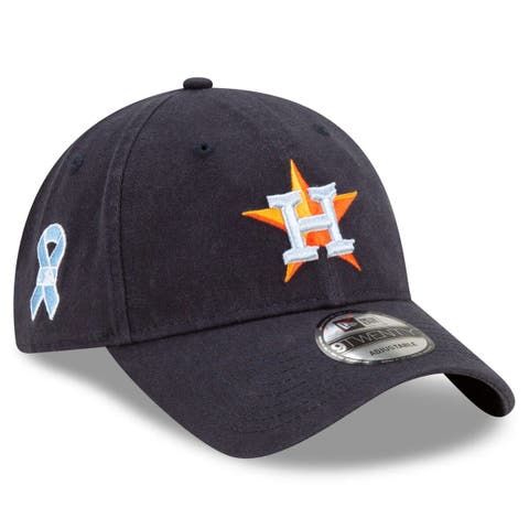 Fanatics Branded Men's Fanatics Branded Black/White Houston Astros Smoke  Dye Fitted Hat
