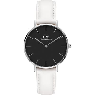 Daniel Wellington Classic Petite Leather Strap Watch, 32Mm