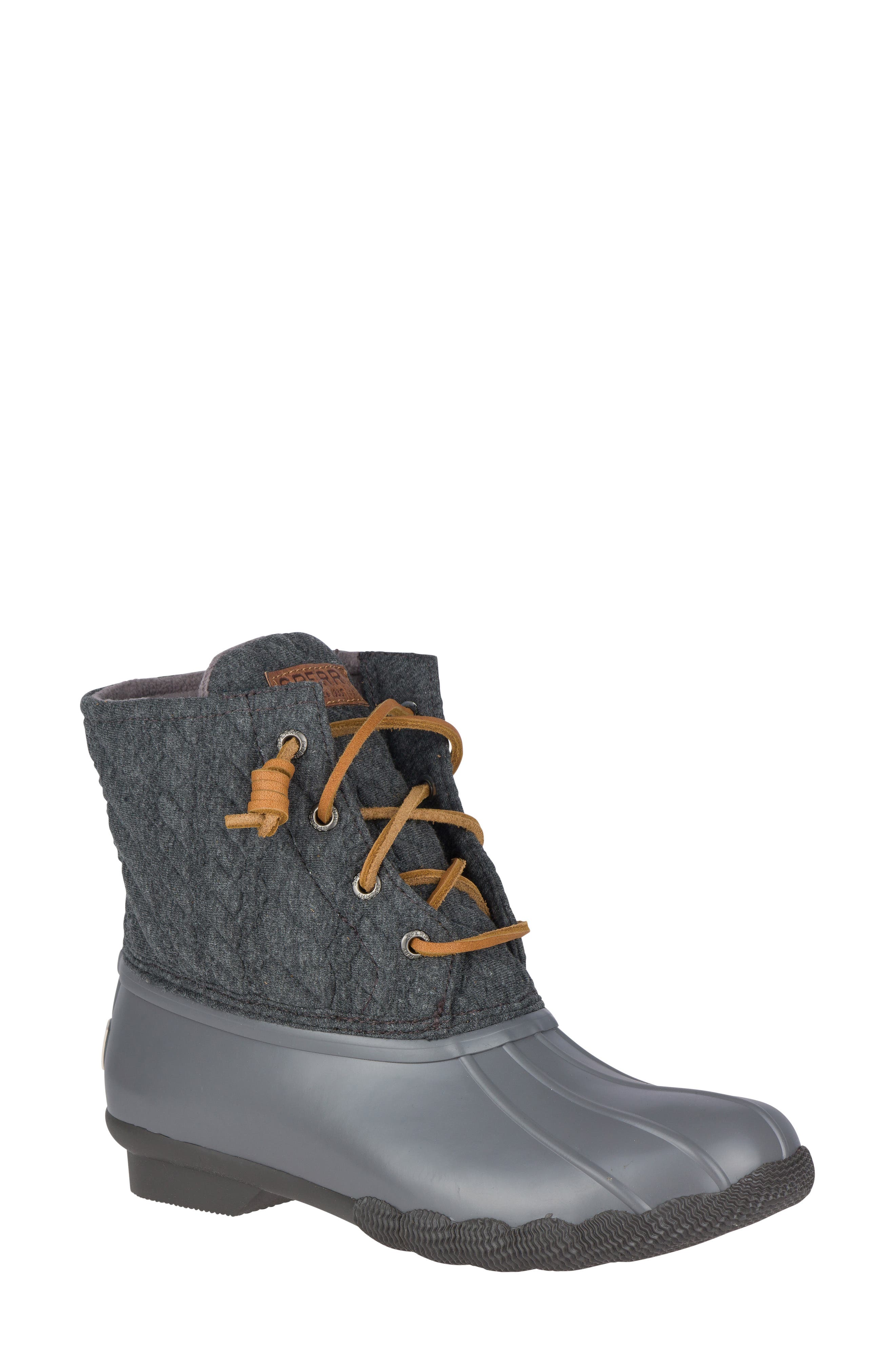 sperry wedge duck boots