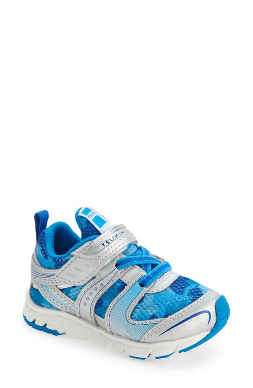 Tsukihoshi Velocity Sneaker In Silver/camo