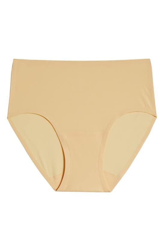 Shop Chantelle Lingerie Soft Stretch Seamless Hipster Panties In Sunflower Yellow