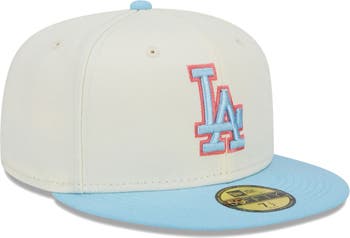 Official New Era LA Dodgers Light Beige 59FIFTY Fitted Cap