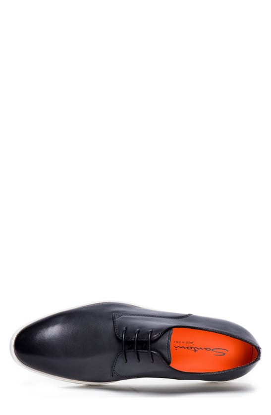 Santoni Dilate Derby Sneaker In Grey