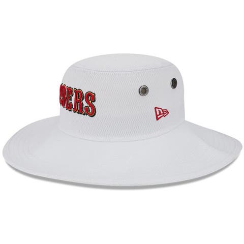 Men's New Era White Buffalo Bills 2021 NFL Training Camp Historic Logo  Panama Bucket Hat