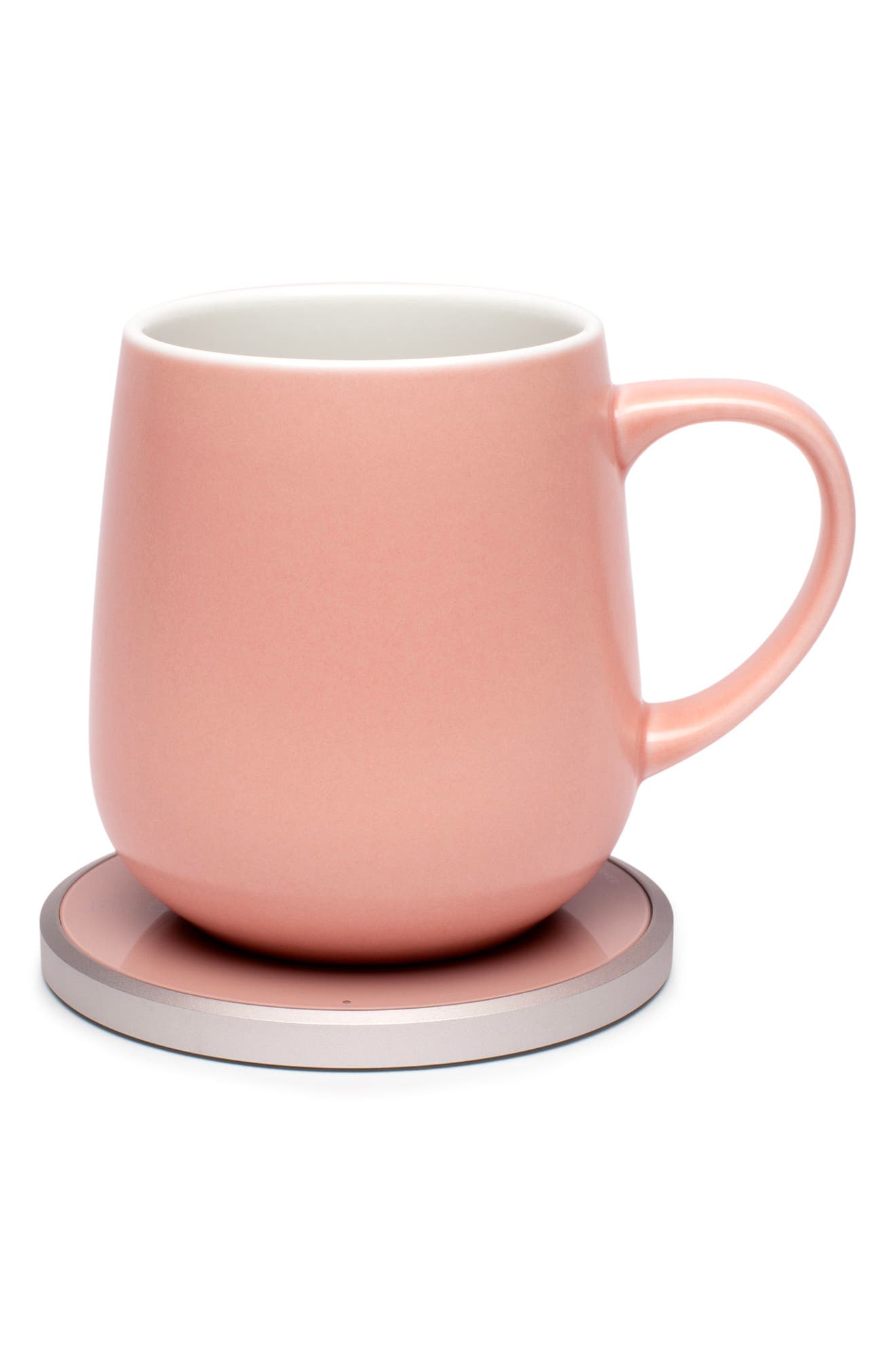 OHOM Kopi Mug & Warmer Set, Main, color, CUPCAKE PINK