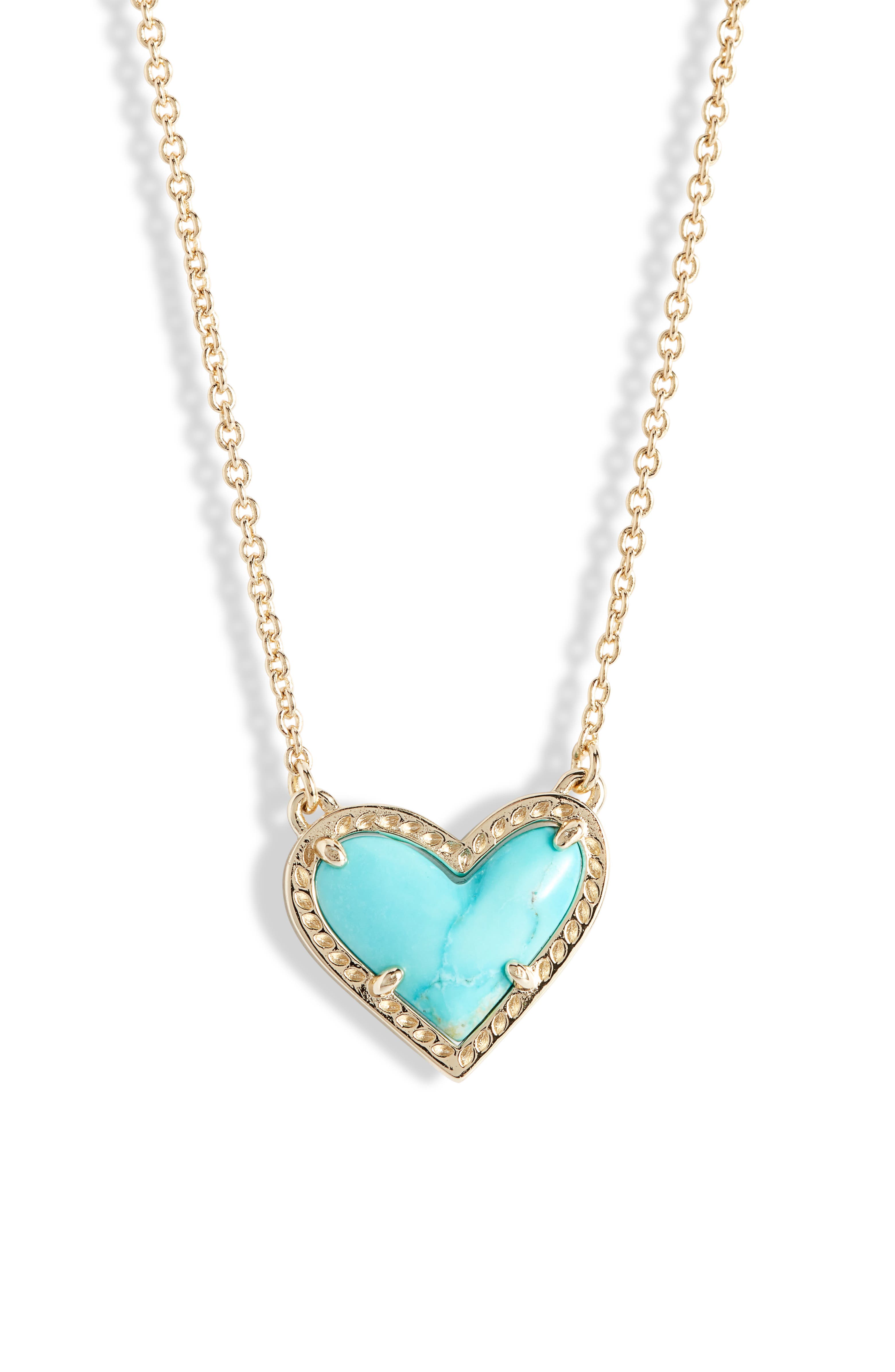 Kendra scott black heart necklace Clearance