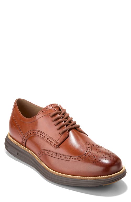 Shop Cole Haan Øriginalgrand Remastered Shortwing Derby In Woodbury/java