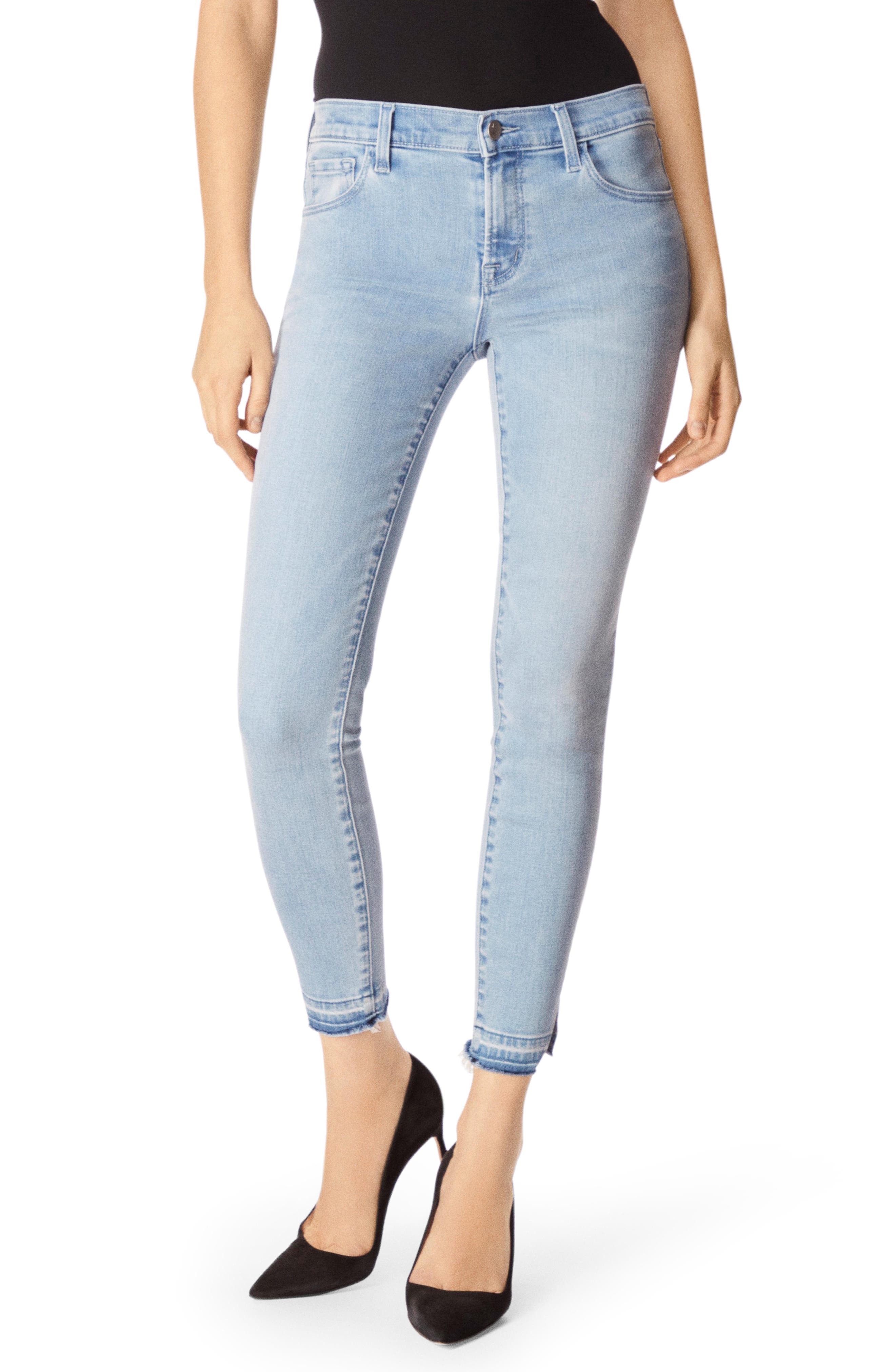 J Brand Jeans 835 Release Hem Crop Skinny Jeans
