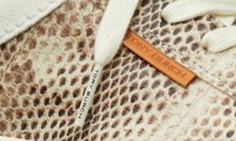 Shop Tory Burch Ladybug Sneaker In Smoke / New Ivory / New Ivory