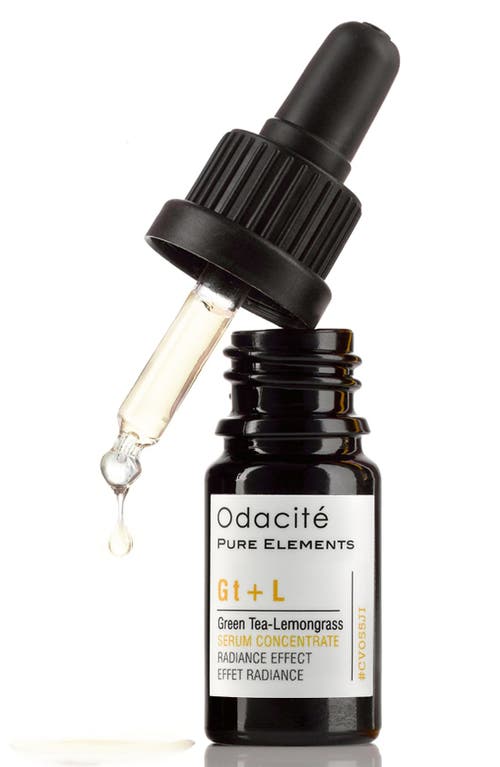 Odacité Gt + L Green Tea-Lemongrass Radiance Effect Serum Concentrate