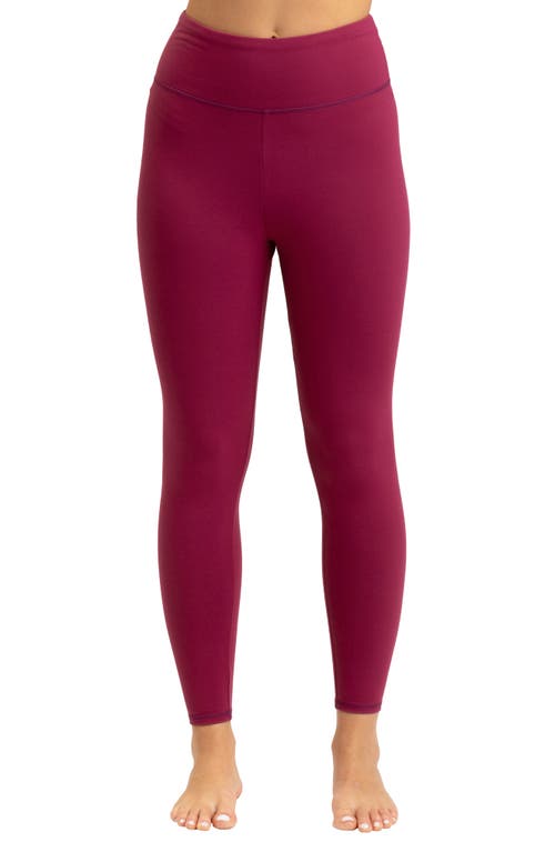 Claire High Waist 7/8 Leggings in Nightshade