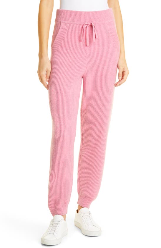 Click to view more detailed imagery on our partner's website Rag & Bone Pierce Cashmere Rib Joggers In Pink