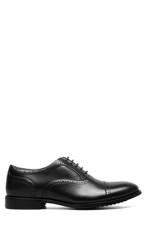 Shop Florsheim Rucci Cap Toe Oxford In Black