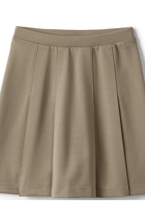 LANDS' END LANDS' END SCHOOL UNIFORM GIRLS PONTE PLEAT SKIRT