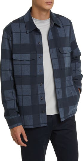 Vince plaid hotsell shirt jacket