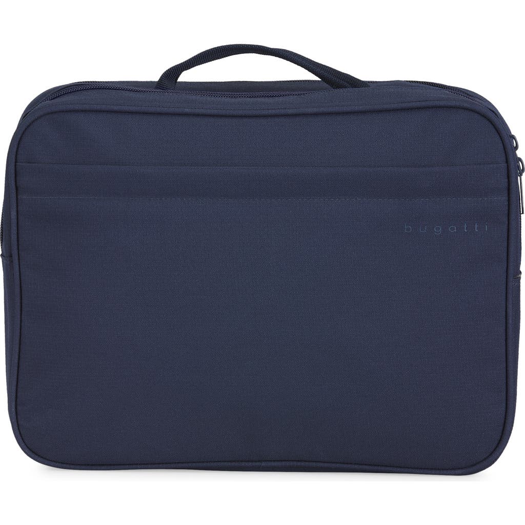 Bugatti Uptown Foldable Hanging Toiletry Bag In Navy